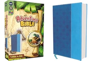 Adventure Bible, NIV: New International Version, Electric Blue / Ocean Blue, Italian Duo-Tone