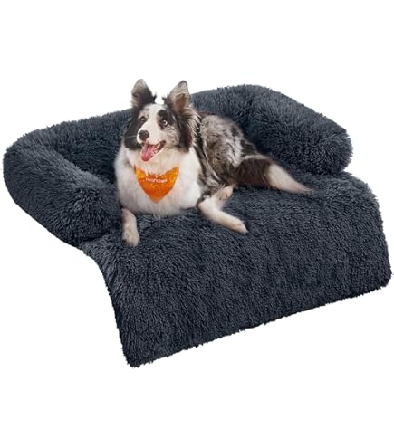 OKYUK Premium hondenbed - bankbescherming voor huisdieren, handgemaakt en wasbaar hondenkussen, pluizige hondenmat voor alle maten (corduroy lichtgrijs, 75 x 75 cm OKYUK Premium hondenbed - bankbescherming voor huisdieren, handgemaakt en wasbaar hondenkussen, pluizige hondenmat voor alle maten (corduroy lichtgrijs, 75 x 75 cm