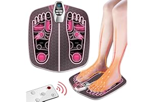 ‎IUHFSIFS IUHFSIFS Neuer Fußmassagegerät【Tiefenmuskelaktivierung - Schnelle Erholung】【Fortschrittliche EMS - Technologie】EMS Fussmassagegerät Mit 8 Massageprogramme 32 Intensitätsstufen, Foot Massager
