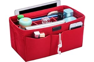 Ropch Sac à main en feutre avec poches multiples