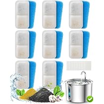 PET STANDARD Premium Wasserfilter 12er Set Für NPET WF020 Haustierbrunnen - 3-Stufen-Filtration