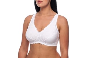 frugue Soutien Gorge pour Prothese Mammaire Coton sans Armature