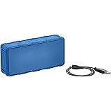 Amazon Basics Portable Outdoor IPX5 Waterproof Bluetooth Speaker - Blue, 5W