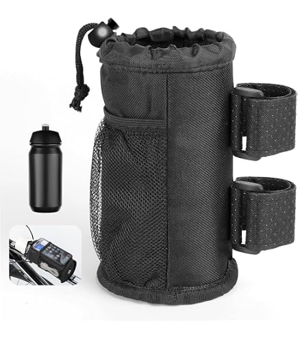 Adaptateur Porte-bouteille M-Wave Ada Slide - Réglable En Hauteur (90 Mm) - Aluminium - Noir
