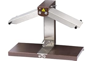 LOUIS TELLIER - Appareil à raclette Brézière® Signature Original - Taille Adaptée pour 1/4 ou 1/6 de Meule - 1 à 4 Personnes - Rampes Chauffantes Réglables - Pliable - Interrupteur de sécurité - 230V