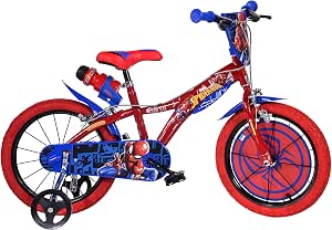 Dino 143G-SA - Bicicletta Spiderman 14 : Sport e tempo libero