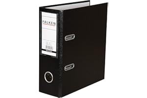 Falken 11285616000F Segregator, Czarny, A5 pionowo