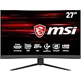 Msi Optix Mag272C Monitor Gaming 27" Curvo, Display 16:9 Full HD (1920X1080), Frequenza 165Hz, Tempo di Risposta 1Ms…