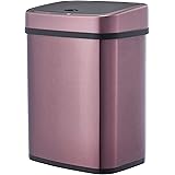 Amazon Basics Automatic Stainless Steel Dustbin - Rectangular, 12L