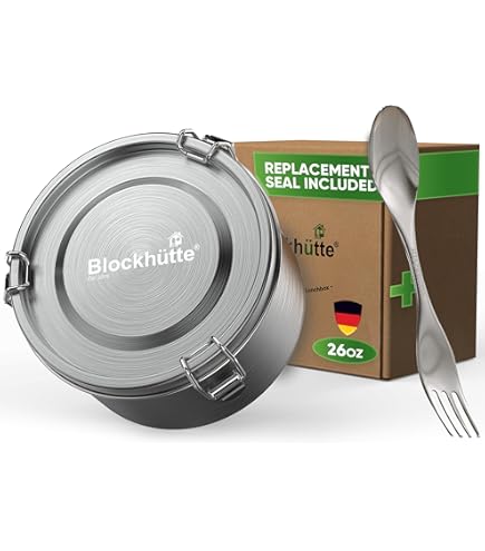 Blockhütte. Roestvrijstalen drinkfles met geïsoleerde naam