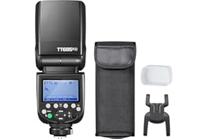 Godox TT685II-N E-TTL High Speed Sync 1/8000s GN60 2.4G Wireless Master Slave Off Flash Speedlite Speedlight, compatibile con fotocamere Nikon (TT685II-N)
