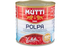 6 x Mutti Polpa di Pomodoro Tomato Sauce 2,5 kg. 100 % italien