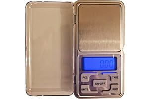 CAPSI Digital Scales Pocket Size 0.01g x 500g Supplements, powder, food, Jewellery weighing