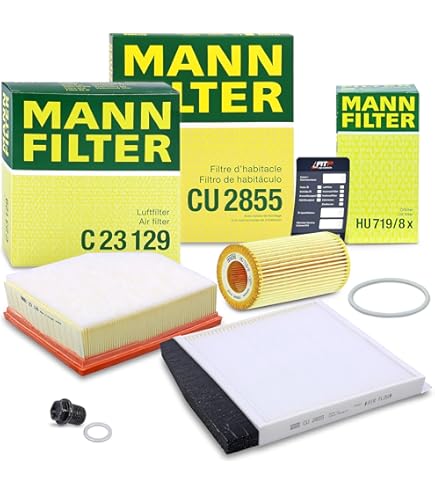 Filterset Für Iseki SXG 19 - Komplettes Filterset Für Rasentraktoren