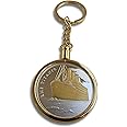 RMS TITANIC Keychain Locket 100 Year Anniversary Edition Medallion White Star Line Coin Collectable & Commemorative Token Amulet Rare Keyring Noble Gift