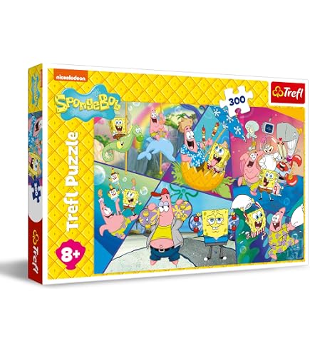 Schmidt Spiele Puzzle 1000 Pezzi SpongeBob, Omaggio Al Cartone Animato, Dimensioni 69x49cm - 3