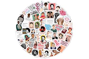 PADABAYKA Feministische Aufkleber für Trinkflaschen und Laptops - Feminismus-Party-Geschenke und Dekorationen, Girl Power, Gleichberechtigungssticker - Feminist Stickers