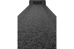 Casatessile Alfombra Grek Inca 68 cm de Ancho y Largo Nero