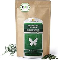 MAISON NATURELLE ® Bio Chlorella Tabletten 500 Stück - 100% Vegan