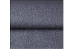 NIANTONG Tissu Simili Cuir Imperméable Tissu D'ameublement Tapisserie pour Canapé De Siège De Voiture Meubles Vestes Sac À Main Tissu Au Metre 140CM(Color:Gris)