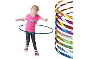 Hoopomania Funny Hula Hoop Reifen Aro de Gimnasia para niños, Infantil, Holograma Ø60-80cm