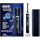Oral-B Genius X Spazzolino Elettrico 6 Modalità di Spazzolamento, Protegge le Gengive, Azione Sbiancante, Intelligenza Artifi