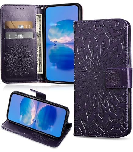 Coque à Clapet (bookstyle) Pour Huawei Y6 2018 - Bleu - En TPU - Modèle CAS-2477 - Neuf