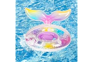ZSYIULIA Baby Float 6-12-18-36 Months, Inflatable Baby Swim Ring with Safety Seat | Toddler Swimming Float for 1 2 3 Year Old, Soft Padded Design, Bath & Pool Accessories
