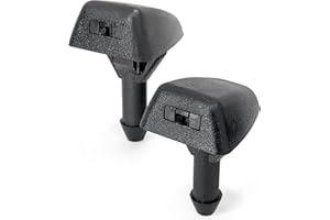 Click&Fit Lot de 2 buses de lave-glace compatibles avec Volvo XC90 V70 S80 C70 S40 V50 C30 S70 V40 de 1998 à 2014 – Jet d'essuie-glace pour lave-glace remplace 30655605 7845009010 9188997