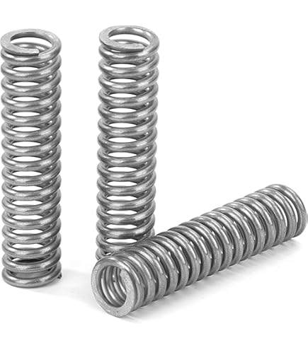 10x Edelstahl Druckfedern 12mm - Stabile Spiralfedern Für Haushaltsgeräte & Motoren
