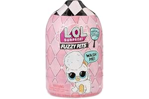 L.O.L. SURPRISE! MGA- L.O.L Animaux Pelucheux avec Peluche Lavable et Surprises à révéler dans l’Eau série 2 Toy, 557128E7C, Multicolore