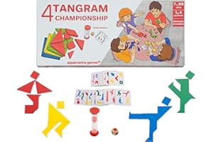 Aquamarine Games - Tangram - 4 Tangram Championship FSC100% (CP039)