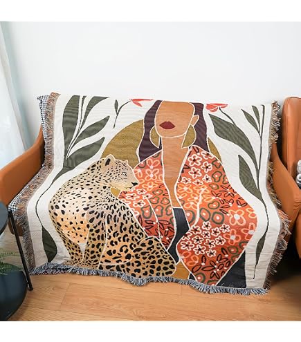Jeté De Lit Léger Et Doux Motif Fée | Couverture Chaude Pour Canapé Ou Lit | Plusieurs Tailles Disponibles - 10