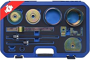 SW-Stahl 302501L narzędzie do cichego łożyska VAG | specjalne narzędzie do łożysk silnika, Audi, VW, Seat, Skoda, stop stali i aluminium, zestaw narzędzi do montażu w samochodzie