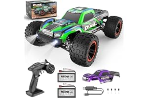 HAIBOXING RC Car, 1:14 Remote Control Car for Adults & Kids, 39+KPH Hobby Electric Monster Truck, 2.4GHz 4WD All Terrain Waterproof Off Road RC Truck, Toys Vehicle Hobby Grade Buggy for Boys