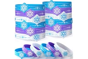 Toyssa 24 Pezzi Braccialetti Silicone, Braccialetti Bambini per Feste Gadget Compleanno Bambini Regalini Fine Festa Compleanno per Bambino Bambina