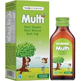 TABVITAMINS Multi Multivitamin Multimineral Balık Yağı Şurup