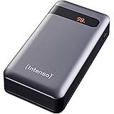 Intenso Powerbank PD 20000 – externt batteri med Power Delivery & Quick Charge 3.0 (20 000 mAh, lämplig för smartphone, surfp