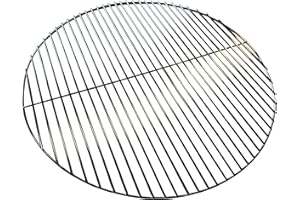 SunshineBBQs Round BBQ Grill fits Weber Kettle 54.5cm Diameter Chrome Replacement Cooking Grate