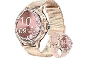 BOCLOUD Smartwatch Damen Herren, Smart Watch für iPhone Android Handy, IP68 wasserdichte Smartwatch mit Blutsauerstoff/Herzfrequenz/Schlafüberwachung, Fitness Tracker mit Mehrere Sportmodi