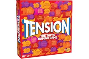 Cheatwell Games Family Tension - The Top 10 Naming Game - Party Game For Ages 8+ - Trivia Game That Will Keep You Guessing