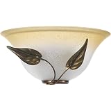 Plafoniera Lindby Ticino, 65 cm, a 5 luci, metallo, vetro
