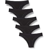 Iris & Lilly Damen Baumwoll-Brazilian Unterwäsche, 5er-Pack