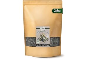 Biojoy Haricots noirs BIO (2,5 kg), séchés et entières, sans additifs