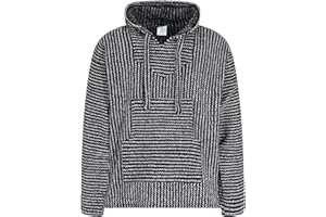 SIESTA Bluza z kapturem Meksykańska Baja Jerga Festiwal Surf Hippy Bluza z kapturem Miętowa Zieleń