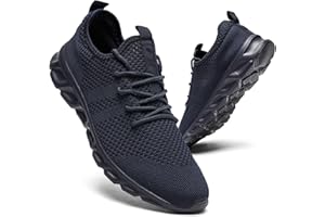 ZMBCYG Mens Trainers Running Walking Tennis Sport Sneakers Ligthweight Gym Shoes