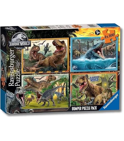 Puzzle I dinosauri preferiti di Jurassic World, 300 Pezzi Puzzle I dinosauri preferiti di Jurassic World, 300 Pezzi