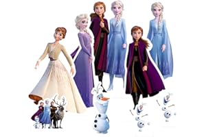 empireposter Frozen - Table Tops - Pappaufsteller Standy - 9 kleine Tischaufsteller Partydeko