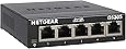 NETGEAR (GS305) Switch Ethernet 5 Ports RJ45 Métal Gigabit (10/100/1000) pour une Connectivité Simple et Abordable pour les Petites Entreprises et les Bureaux à Domicile