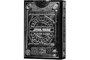 SOLOMAGIA Star Wars Dark Side Silver Edition Playing Cards (Graphite Grey) by theory11